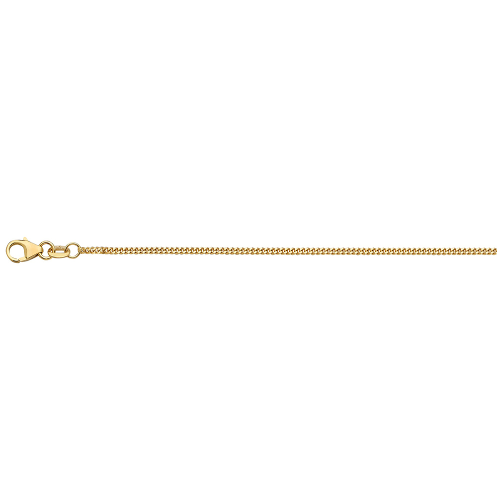 Noble Chain LLC - 14KT YELLOW GOLD CURB 1.6MM 18 INCHES